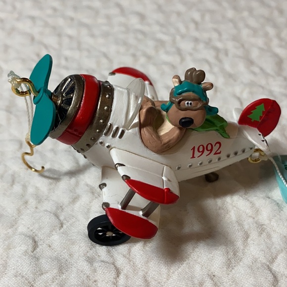 Vintage 1992 “Rodney Takes Flight” Hallmark Collector’s Club Member Ornament Box - Picture 6 of 14